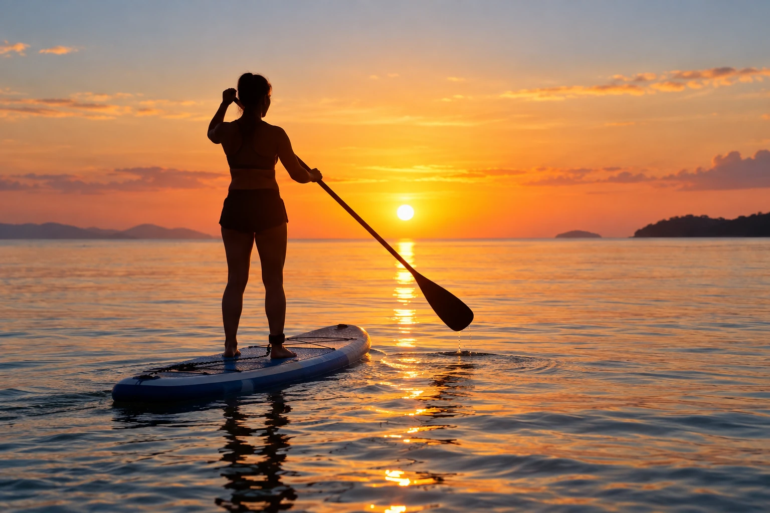 paddle illustration enhanced from the company activity photograph